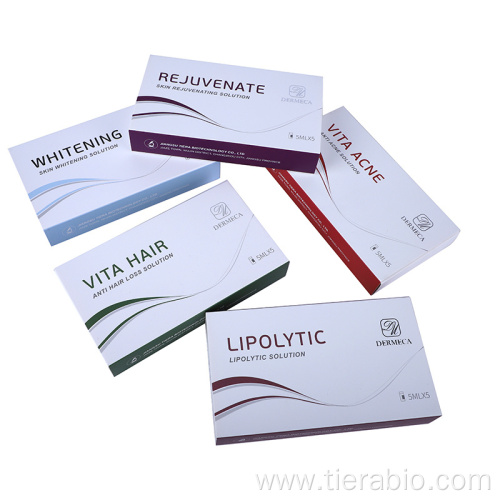 Injectable glutathione meostherapy solution for spot removal